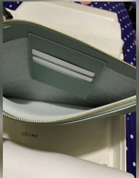 celine clutch pouch size|celine tech pouches.